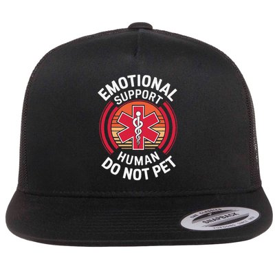 Emotional Support Husband Do Not Pet Funny Flatbill Hat