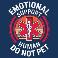Emotional Support Husband Do Not Pet Funny Infant Baby Jersey Bodysuit