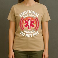 Emotional Support Husband Do Not Pet Funny T-Shirt
