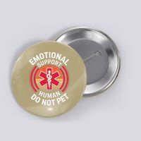 Emotional Support Husband Do Not Pet Funny Button