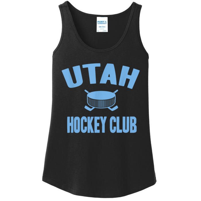 Eat Sleep Hockey Gift For Utah Hockey Team Ladies Essential Tank