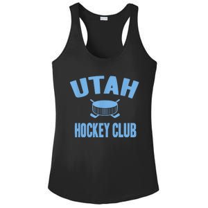 Eat Sleep Hockey Gift For Utah Hockey Team Ladies PosiCharge Competitor Racerback Tank