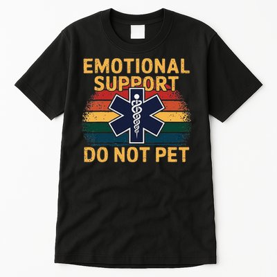Emotional Support Husband Do Not Pet Tall T-Shirt