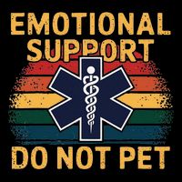 Emotional Support Husband Do Not Pet Impact Tech Backpack