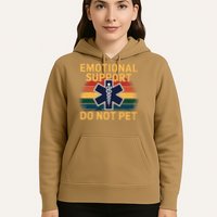 Emotional Support Husband Do Not Pet Hoodie