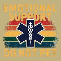 Emotional Support Husband Do Not Pet Hoodie