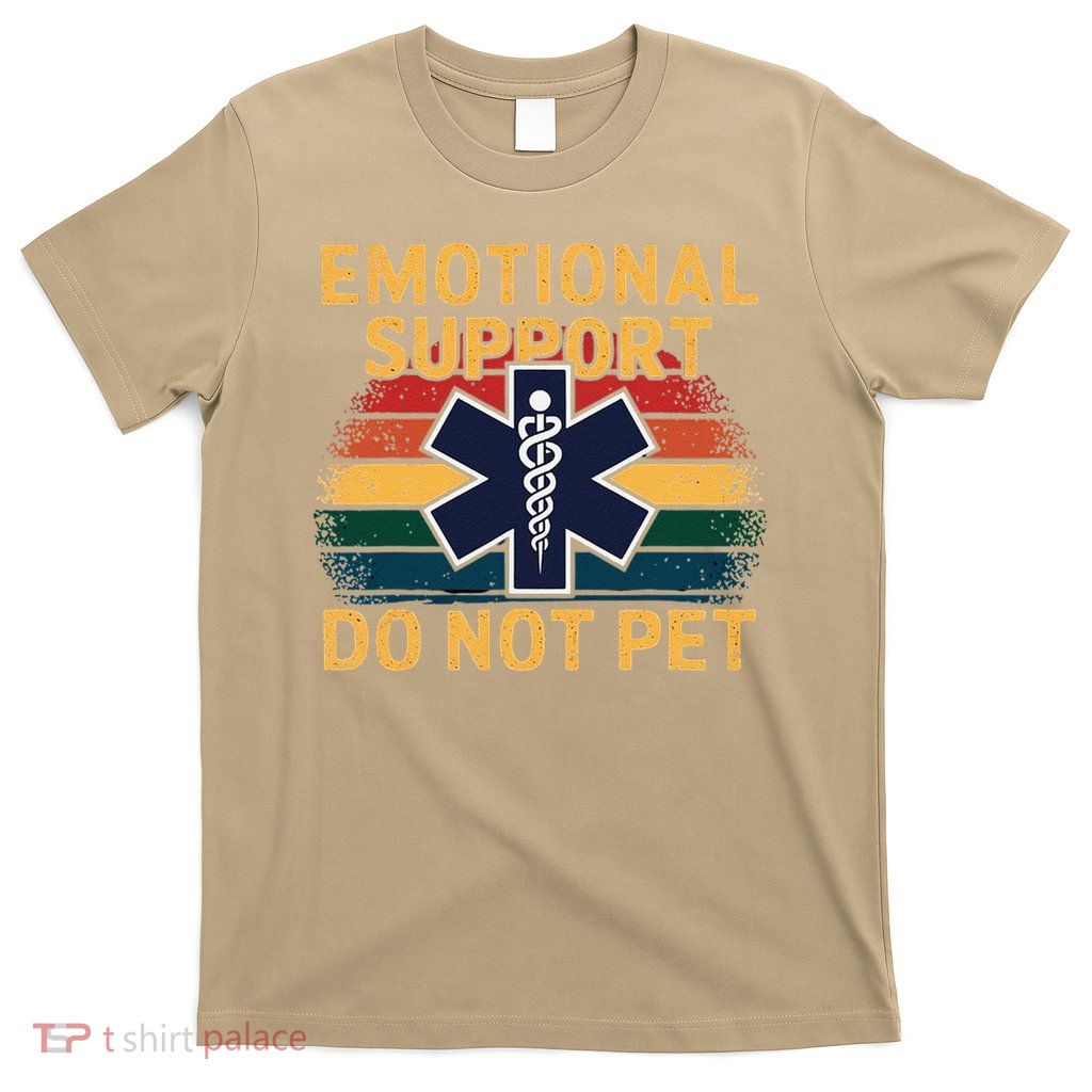 Emotional Support Husband Do Not Pet T-Shirt