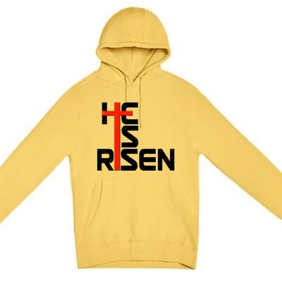 Easter Sunday He Is Risen Premium Pullover Hoodie