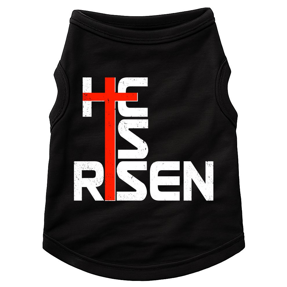 Easter Sunday He Is Risen Doggie Tank