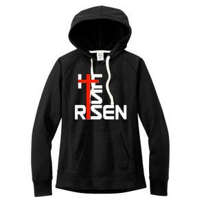 Easter Sunday He Is Risen Women's Fleece Hoodie