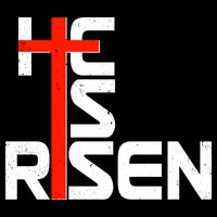 Easter Sunday He Is Risen Cropped Pullover Crew