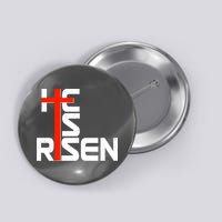 Easter Sunday He Is Risen Button