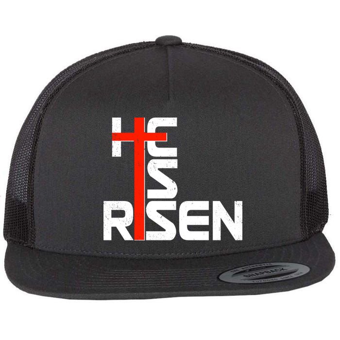 Easter Sunday He Is Risen Flatbill Hat