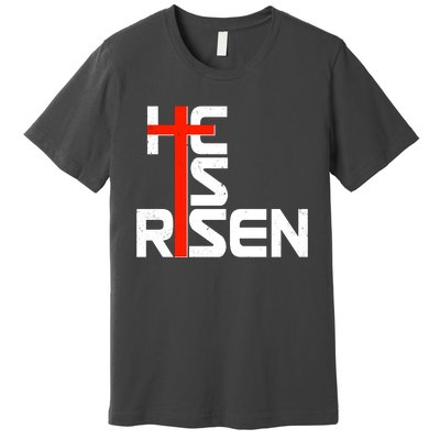 Easter Sunday He Is Risen Premium T-Shirt