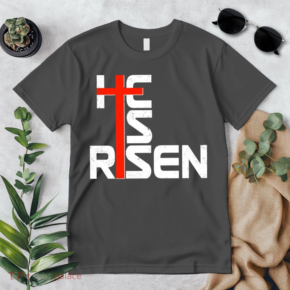 Easter Sunday He Is Risen Premium T-Shirt