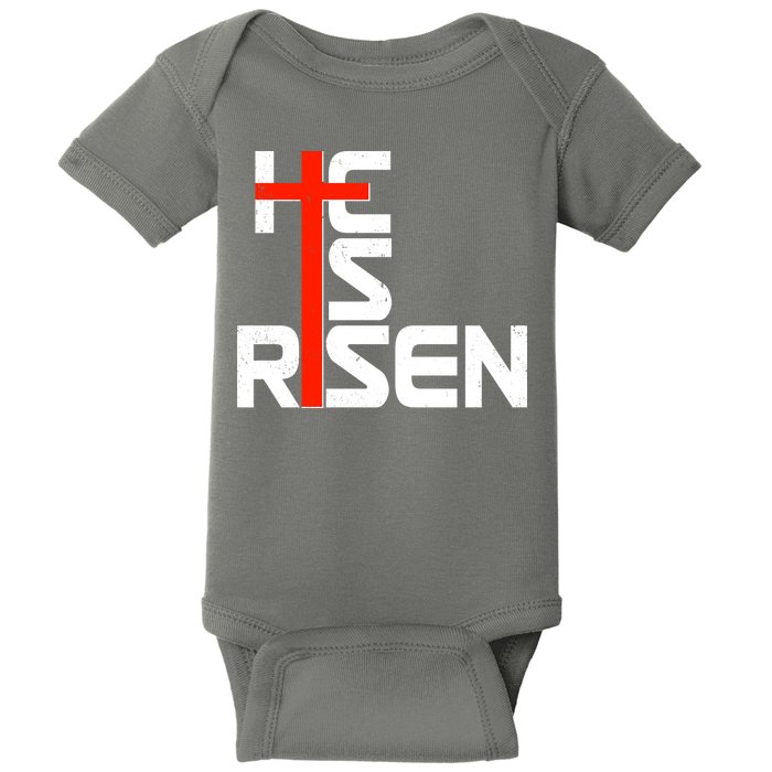Easter Sunday He Is Risen Baby Bodysuit