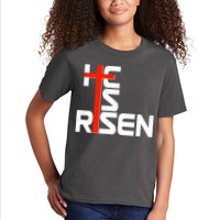 Easter Sunday He Is Risen Kids T-Shirt