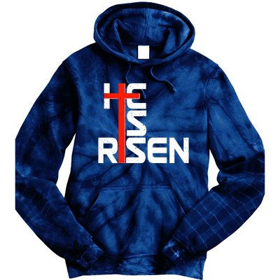 Easter Sunday He Is Risen Tie Dye Hoodie