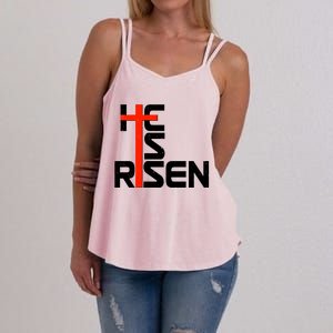 Easter Sunday He Is Risen Women's Strappy Tank