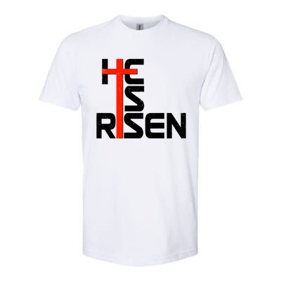 Easter Sunday He Is Risen Softstyle® CVC T-Shirt