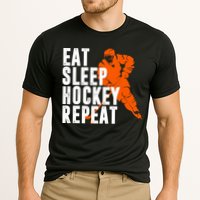 Eat Sleep Hockey Repeat Cooling Performance Crew T-Shirt