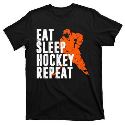 Eat Sleep Hockey Repeat T-Shirt