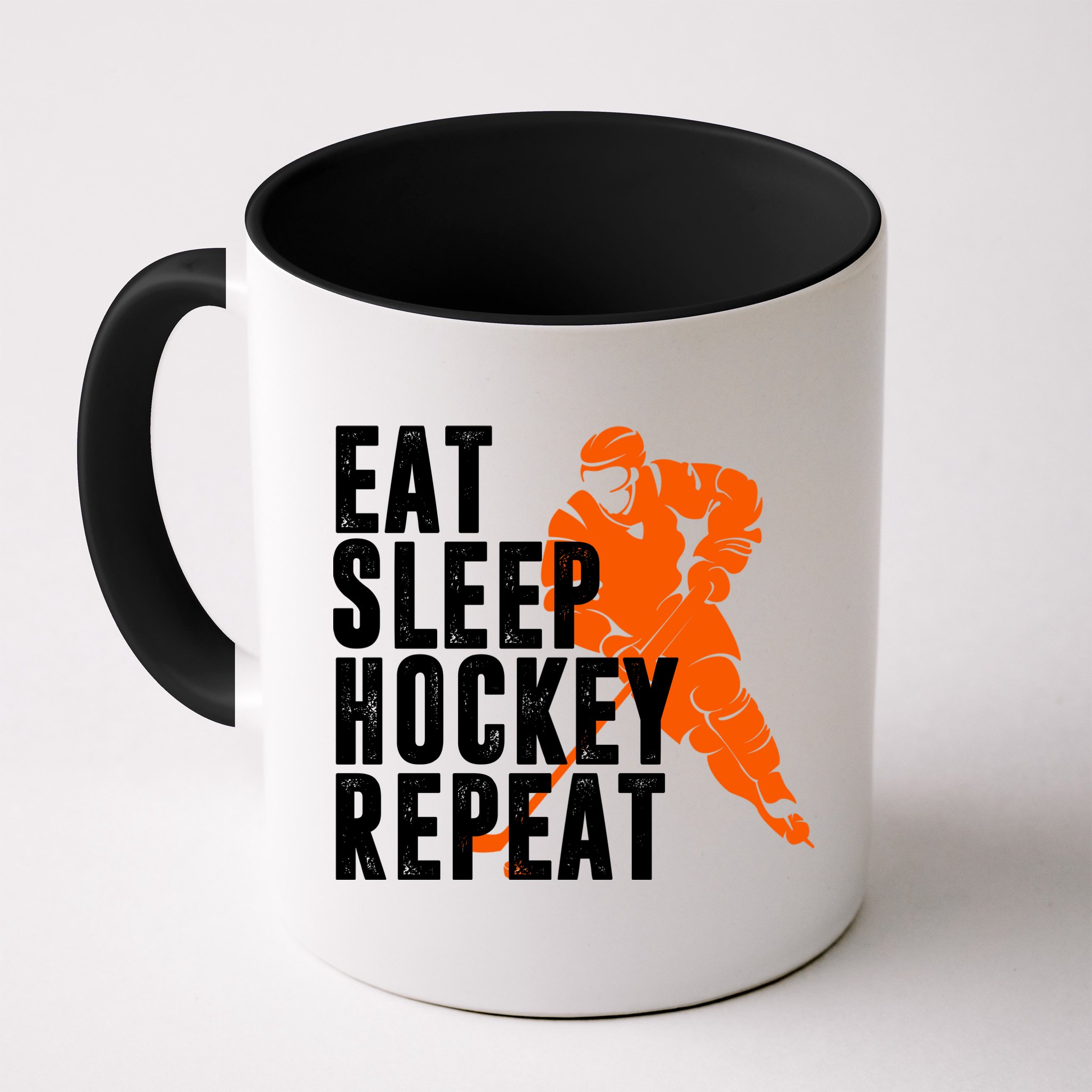 Eat Sleep Hockey Repeat Mug