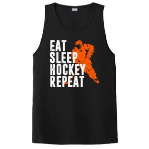 Eat Sleep Hockey Repeat PosiCharge Competitor Tank