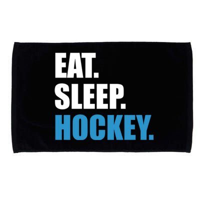 Eat Sleep Hockey Microfiber Hand Towel