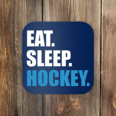 Eat Sleep Hockey Coaster