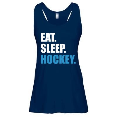 Eat Sleep Hockey Ladies Essential Flowy Tank