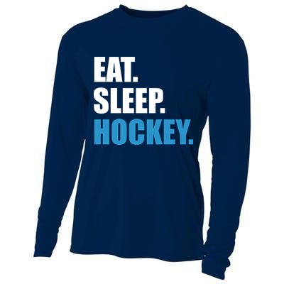 Eat Sleep Hockey Cooling Performance Long Sleeve Crew