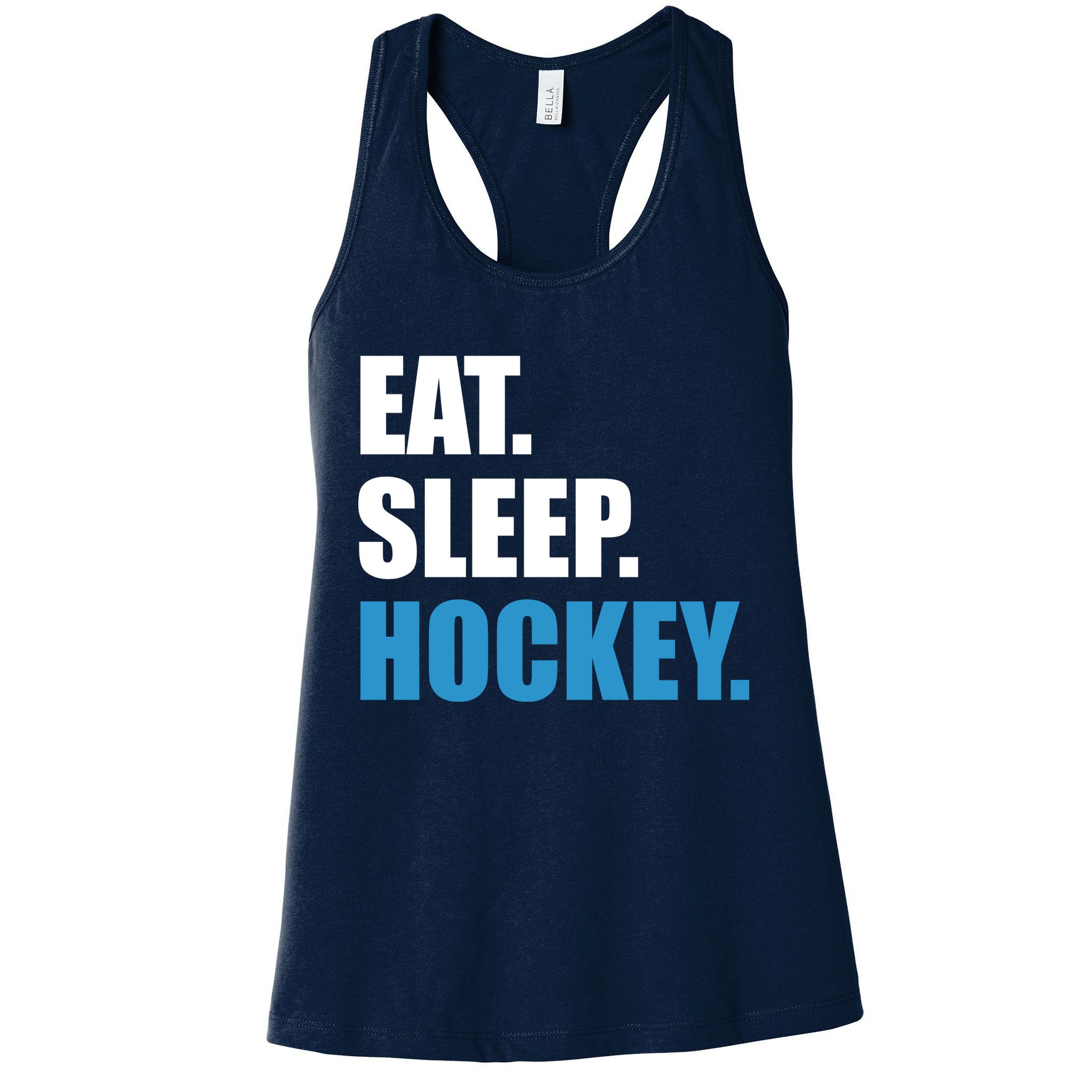 Eat Sleep Hockey Womens Tank Top