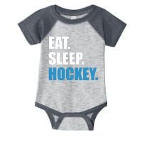 Eat Sleep Hockey Infant Baby Jersey Bodysuit