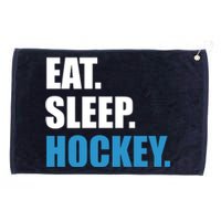 Eat Sleep Hockey Grommeted Golf Towel