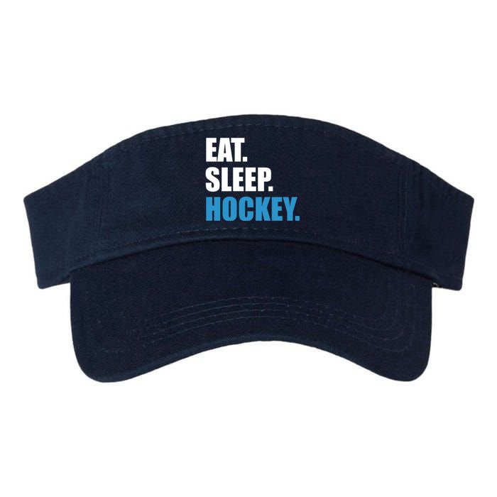 Eat Sleep Hockey Valucap Bio-Washed Visor