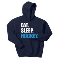 Eat Sleep Hockey Kids Hoodie