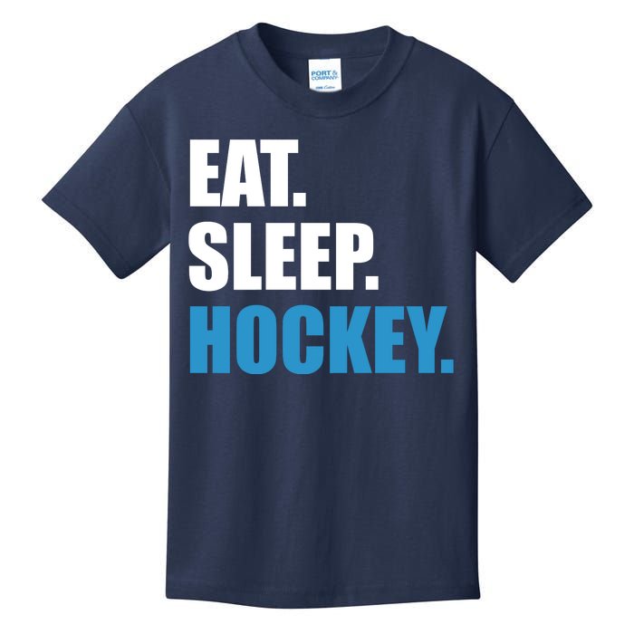 Eat Sleep Hockey Kids T-Shirt