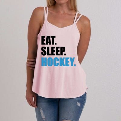 Eat Sleep Hockey Women's Strappy Tank