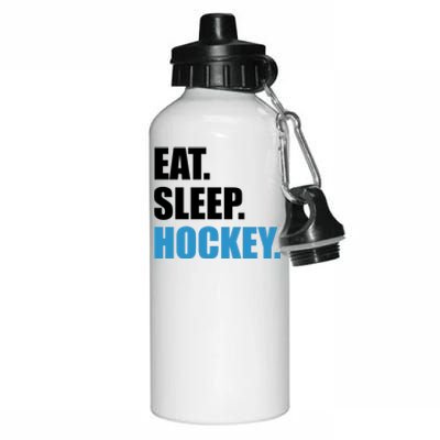 Eat Sleep Hockey Aluminum Water Bottle