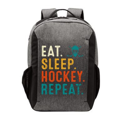 Eat Sleep Hockey Repeat Christmas For Teen Adult Hockey Gift Vector Backpack