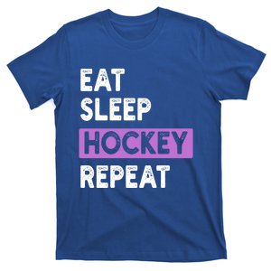 Eat Sleep Hockey Repeagift Hockey Lovers Gift T-Shirt