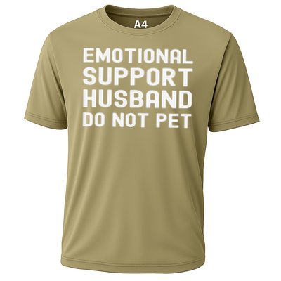 Emotional Support Husband Do Not Pet Funny For Him Performance Shirt