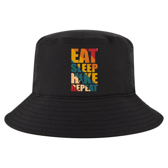 Eat Sleep Hike Repeat Cool Comfort Performance Bucket Hat