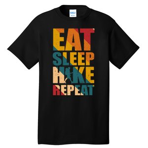 Eat Sleep Hike Repeat Tall T-Shirt