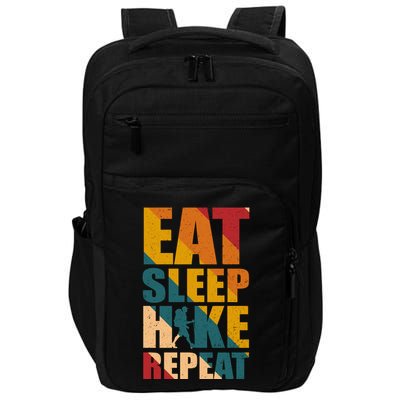 Eat Sleep Hike Repeat Impact Tech Backpack