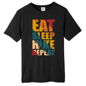 Eat Sleep Hike Repeat Tall Fusion ChromaSoft Performance T-Shirt