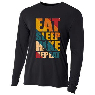Eat Sleep Hike Repeat Cooling Performance Long Sleeve Crew