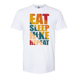 Eat Sleep Hike Repeat Softstyle CVC T-Shirt