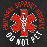 Emotional Support Husband Do Not Pet Funny Husband 11oz C Handle Ceramic Mug